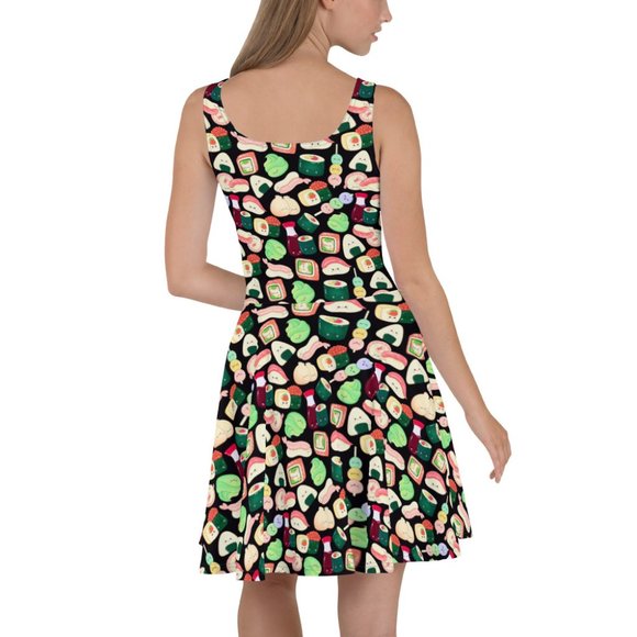 Japanese Sushi Flare Dress - Picture 9 of 10